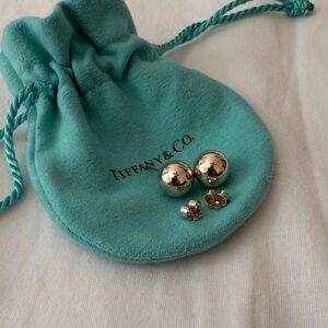 Tiffany & Co. 10mm Silver Ball Earrings